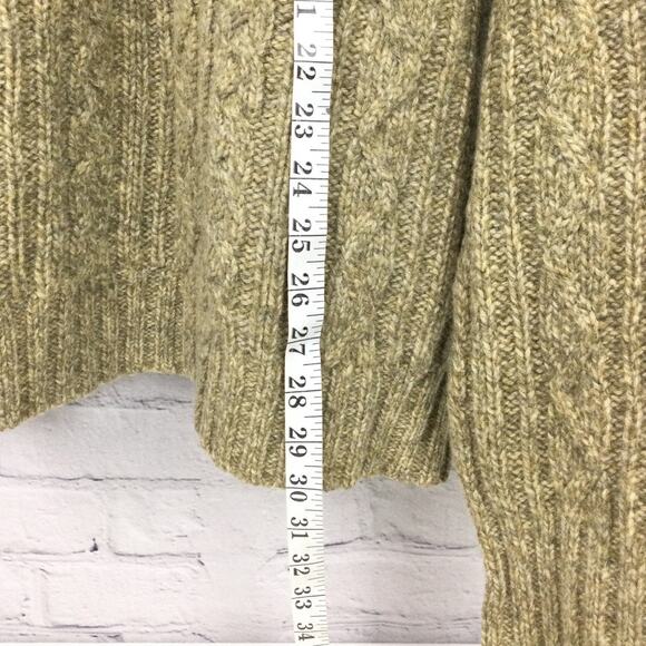 American Eagle Outfitters Preppy Cable Knit Chunky Wool VTG Sweater Men's XXL - Picture 9 of 10
